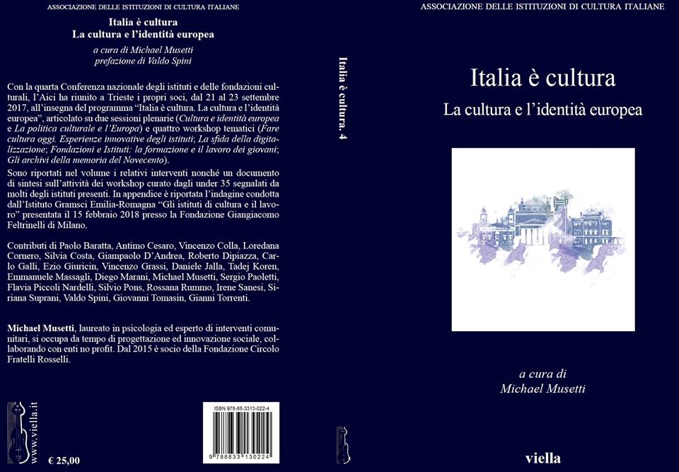 Presentazione del volume: Italia è cultura ‐ La cultura e l’identità europea