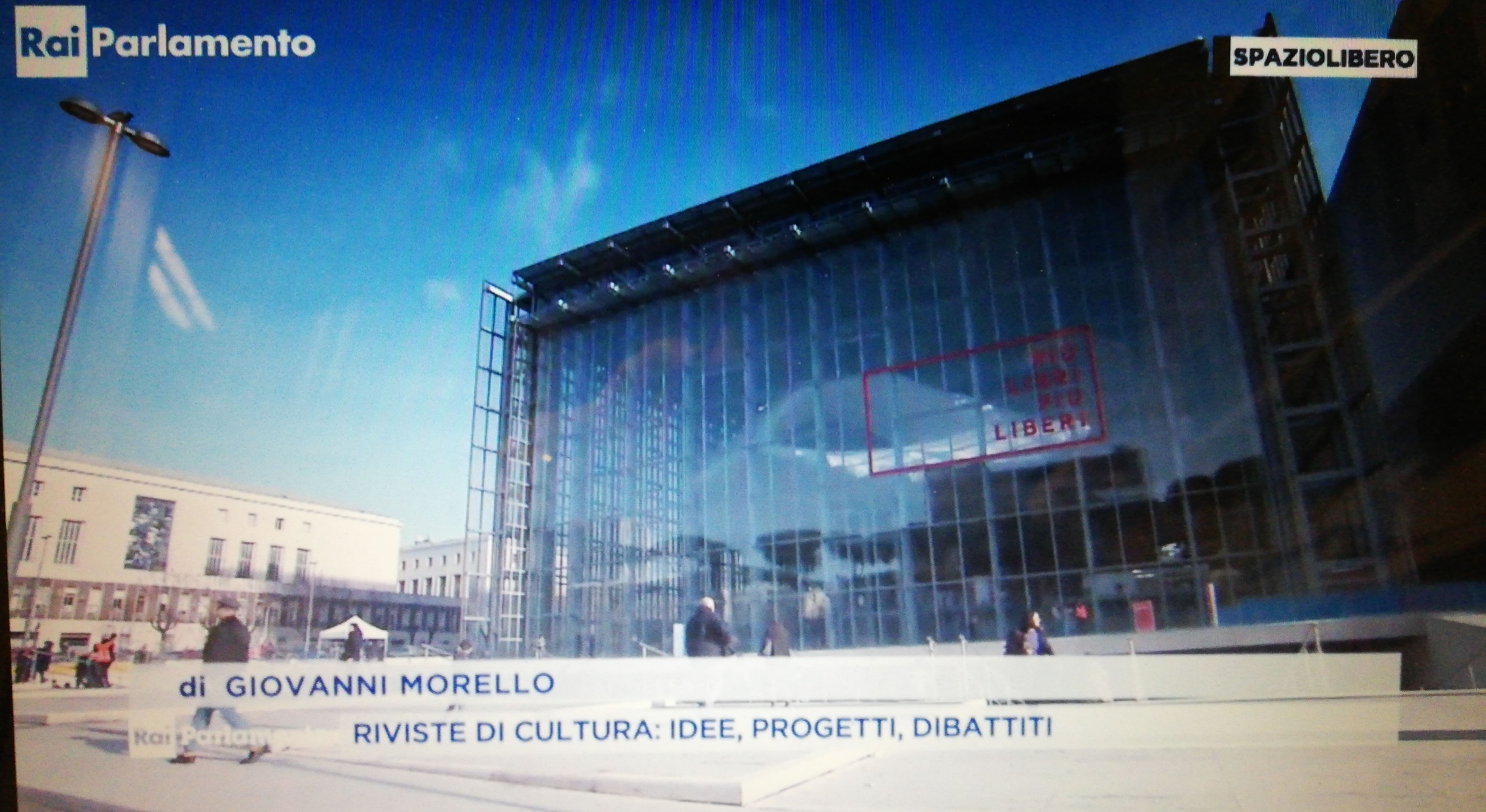 RAI3 PARLAMENTO (RUBRICA SPAZIO LIBERO) INCONTRA il CRIC alla FIERA PIU’ LIBRI PIU’ LIBERI 2018. Intervista di Giovanni Morello