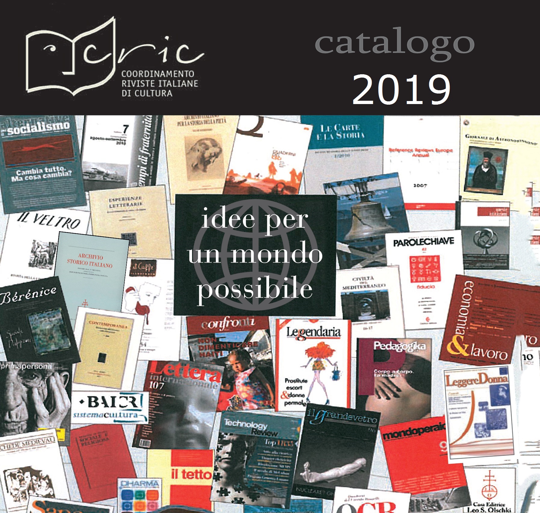 CATALOGO 2019 DELLE RIVISTE CULTURALI – DOWNLOAD